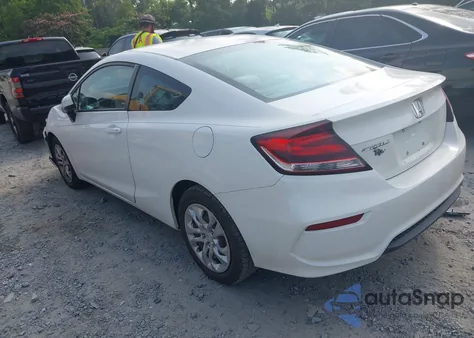 2015 Honda Civic Lx из США, поврежденный, VIN 2HGFG3B51FH524862